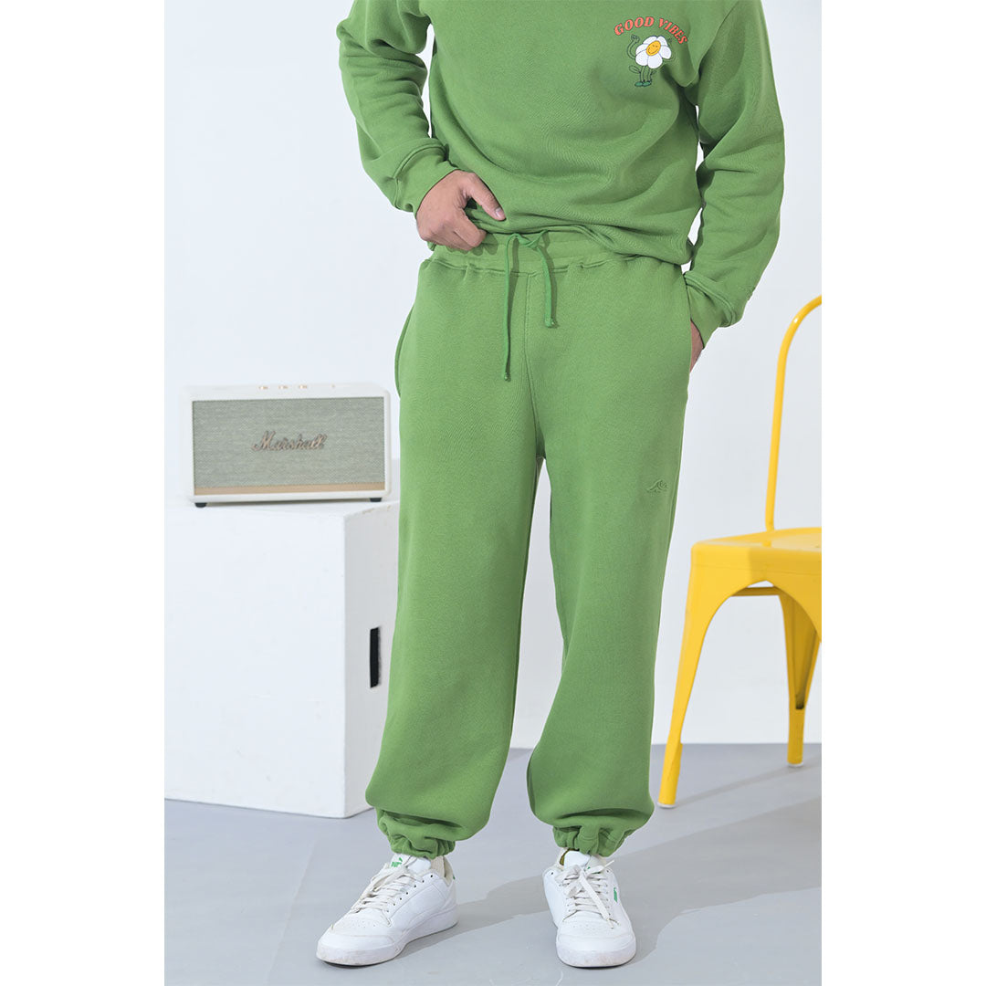 100% Supima Cotton Unisex Sweatpants (Forest Green)