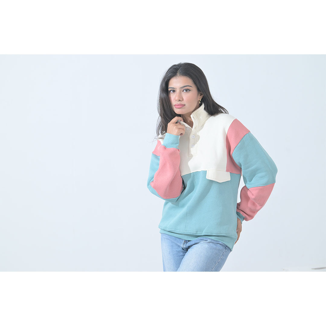 100% Supima Cotton Back to school Pullover (Dusty Pink, Light Blue, Creme) (Unisex)