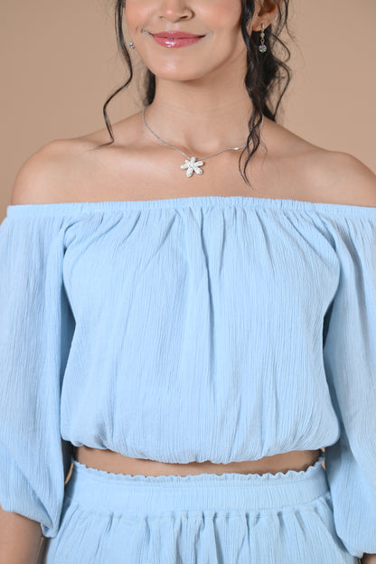 The Santorini Coord Set ( Baby Blue)