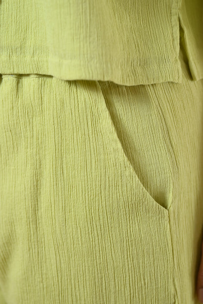 The Sicily Coord Set (Celery Green)
