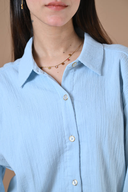 The Sicily Coord Set  (Baby Blue)