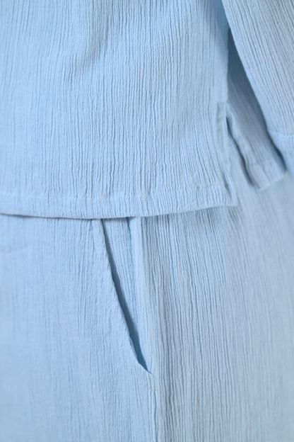 The Sicily Coord Set  (Baby Blue)