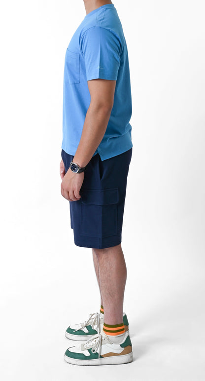 Tulum Men's Cargo Shorts (NAVY BLUE)