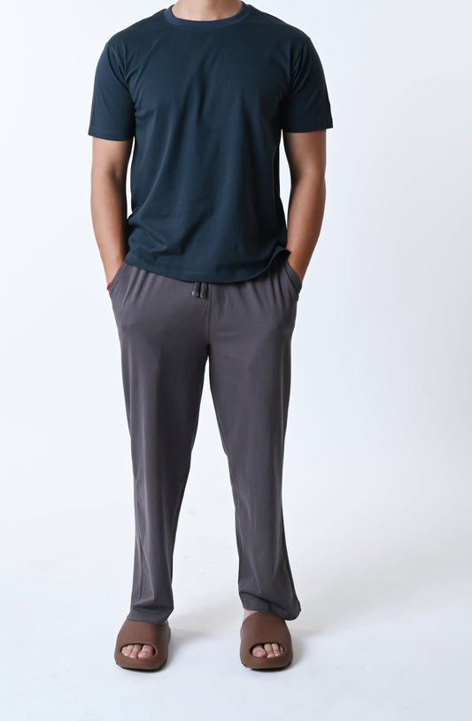 Tulum Crew Neck T-shirt (Navy Blue)
