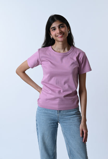 The Ultimate Comfort Tee (MAUVE)