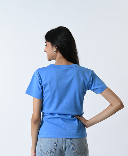 The Ultimate Comfort Tee (SEA BLUE)
