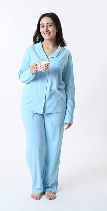Bella Sleep Set Sky Blue Set