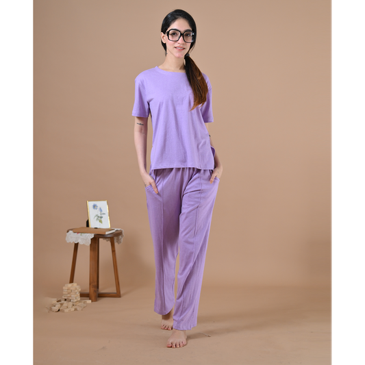 Cloud Nine Night Set ( Lilac)