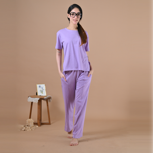 Cloud Nine Night Set ( Lilac)