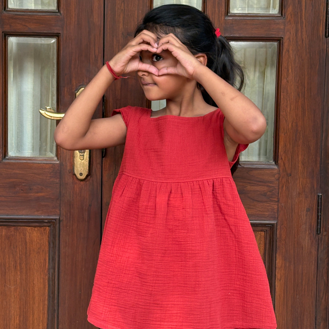 Muslin Flowy DRESS- GIRLS