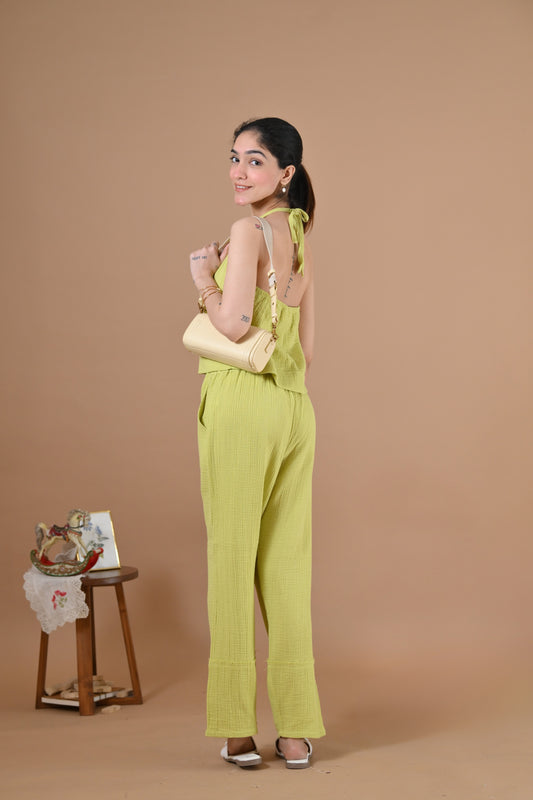 Mykonos Coord Set (Celery Green)