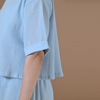 The Athens Coord Set ( Baby Blue)