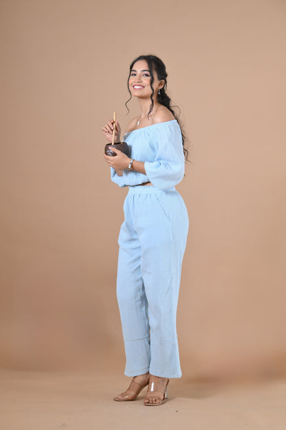 The Santorini Coord Set ( Baby Blue)